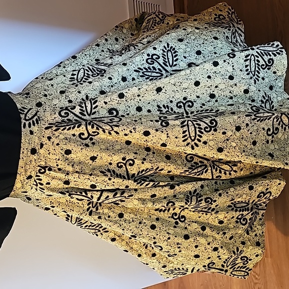 1950s look Vintage Pinup Circle Skirt Handmade M/L - Picture 2 of 4